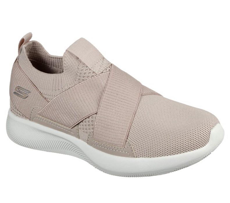 Skechers Dam Rosa Slip On - Bobs Sport Squad 2 - Kid Cool - Sverige (TFMZP-3160)